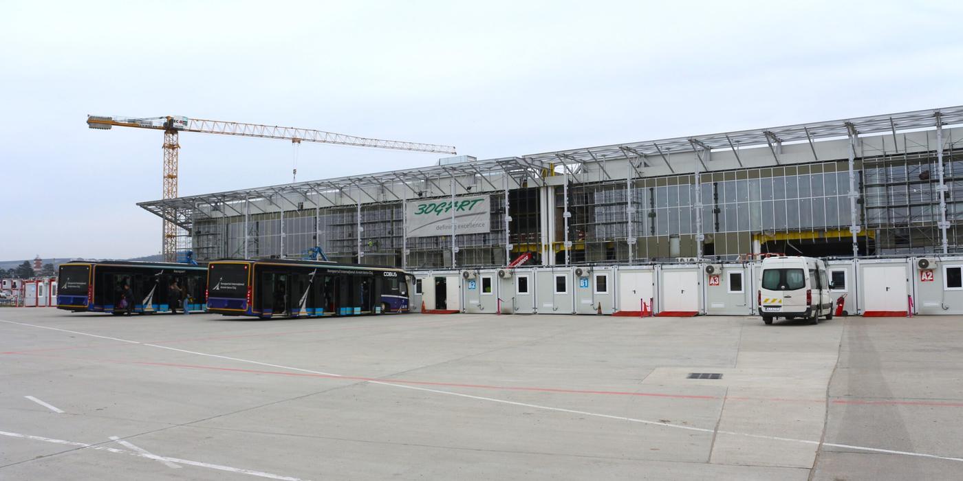 Lucrările de extindere a terminalului de plecări al Aeroportului Internațional „Avram Iancu” Cluj vor fi finalizate în luna mai