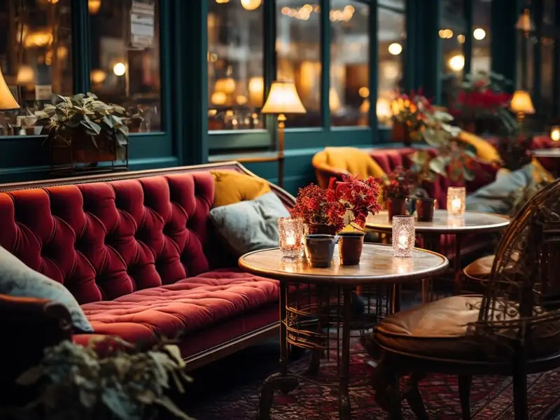 Design interior de succes pentru cafenea- stiluri de amenajare pentru o ambianță chic