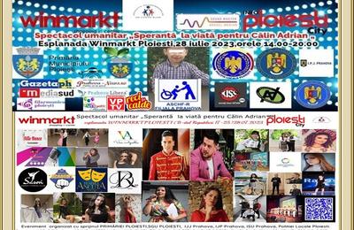 Din suflet pentru suflet, spectacol umanitar – „Speranță la viață pentru Călin Adrian „