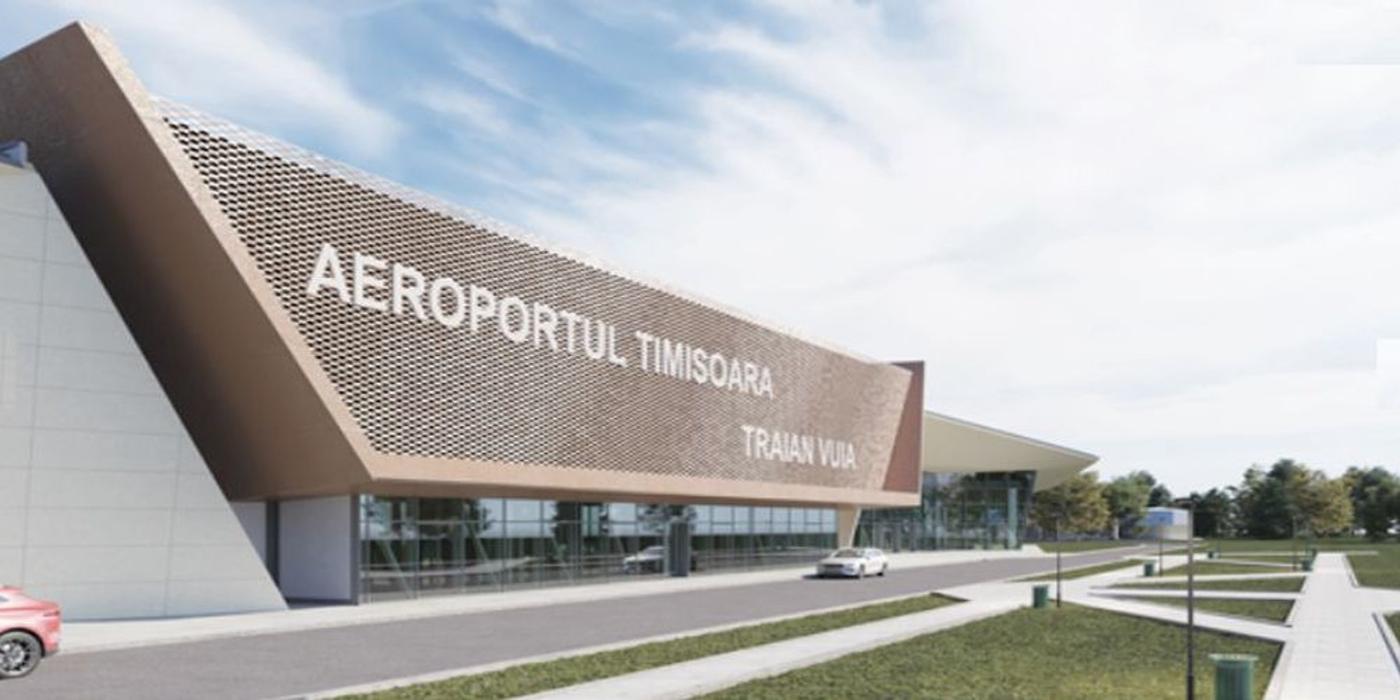 Lucrările la noul terminal de Plecări Externe al Aeroportului Timişoara sunt la jumătate/ Ministrul Transporturilor: Îşi menţin ritmul de a termina până la sfârşitul anului
