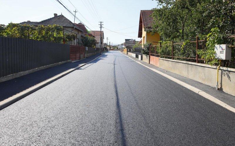 Strada Ponorel din Turda a fost în sfârșit modernizată