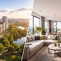 Ce alegi atunci când îți cumperi un apartament în București? O zonă mai bună sau o suprafață mai mare?
