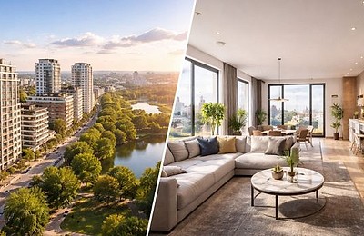 Ce alegi atunci când îți cumperi un apartament în București? O zonă mai bună sau o suprafață mai mare?