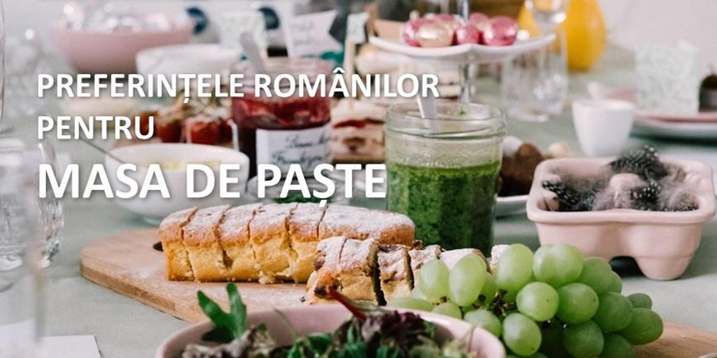 Barometru Casotecabanii.net: Ce mănâncă și ce beau românii la masa de Paște