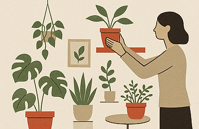 Tendințe în decorațiunile cu plante în interior