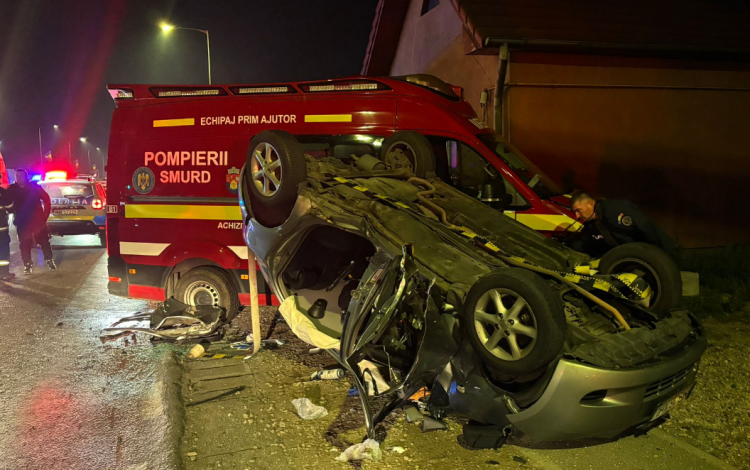 Accident grav, aseară, în Florești, județul Cluj
