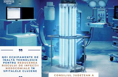 Au fost semnate contractele de finanțare pentru proiectele care vizează reducerea riscului de infecții nosocomiale în spitalele clujene