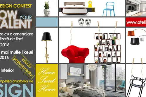 Concurs de design interior organizat de Atelierele Ilbah