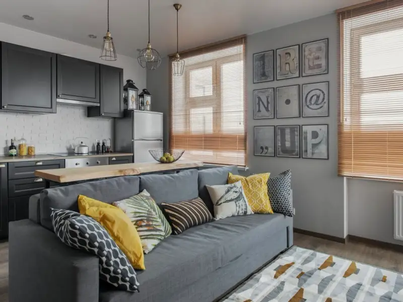 Spatiu de 33 mp cu un decor minimal