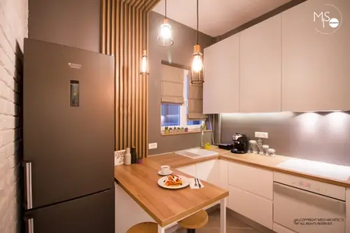 Design original si functional intr-un apartament interbelic de 2 camere