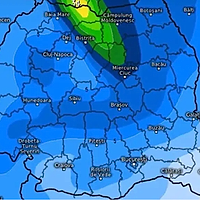 Prognoza meteo ANM pentru sfârșitul de săptămână, 18-19 ianuarie