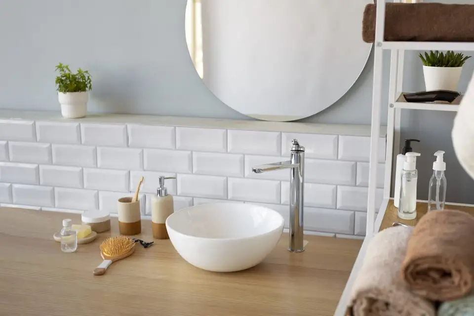 Faucet Shape Influences Bathroom Furniture Aesthetics