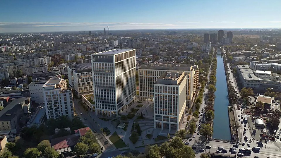 Aproape 170.000 mp de birouri vor fi livrați în următorii doi ani în București