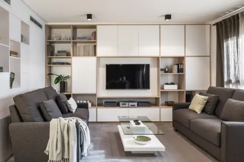 Ordine si simplitate pentru un apartament de 100 mp