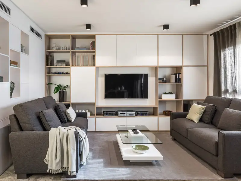 Ordine si simplitate pentru un apartament de 100 mp