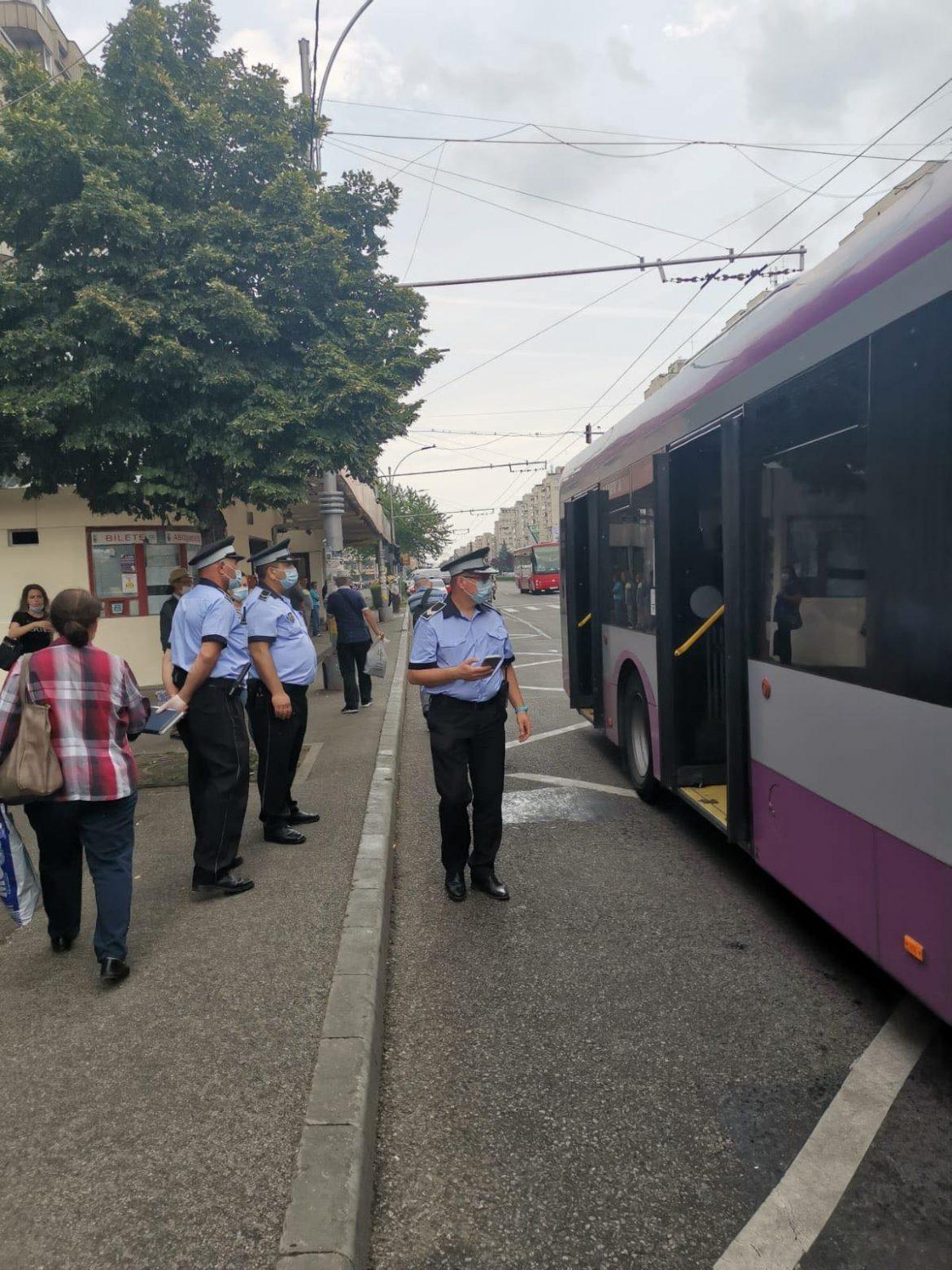 Razie în mijloacele de transport în comun a polițiștilor clujeni în perioada 7-10 martie 2023