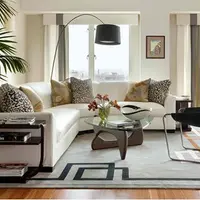 Perne decorative inserate in decorul livingului