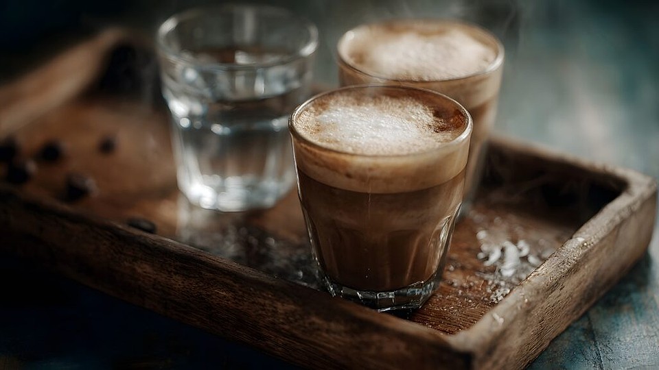 De ce este servită cafeaua alături de un pahar cu apă – explicația specialiștilor