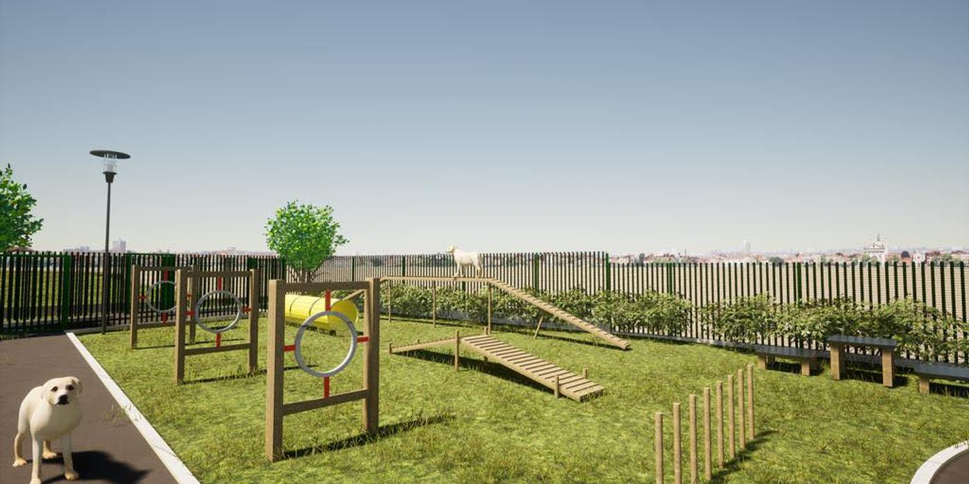 Au început lucrările pentru amenajarea unui parc destinat animalelor de companie în apropierea Parcului Poligon din Florești