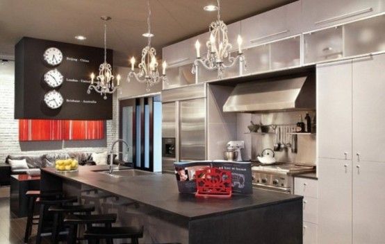 15 modele chic de lampi de bucatarie