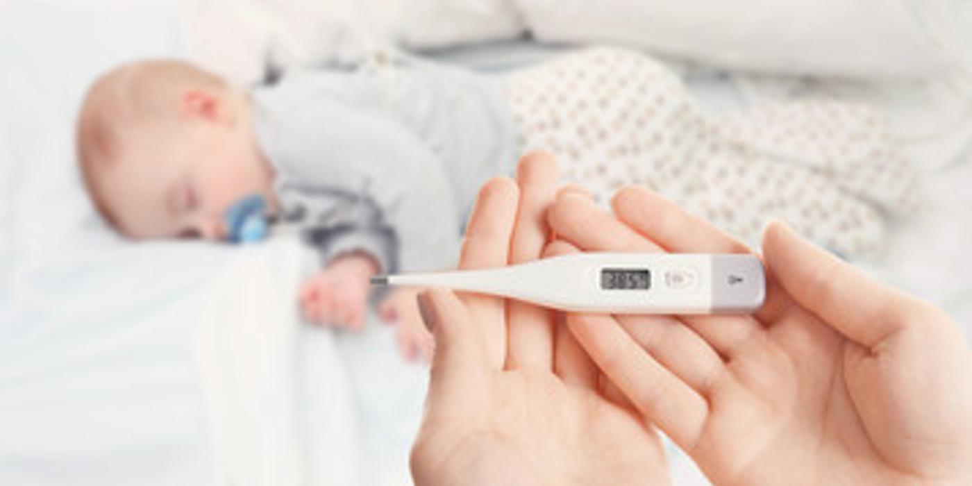 Primul ajutor în caz de febră mare la bebeluș