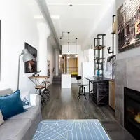 Amenajarea in stil industrial a unei locuinte mici