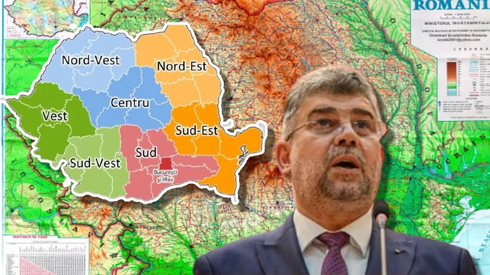 Se schimbă harta României. Marcel Ciolacu va demara reorganizarea administrativ teritorială printr-un proiect de lege