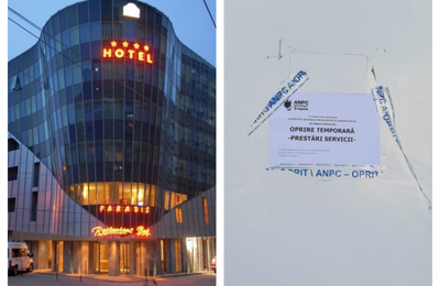 Control al inspectorilor ANPC la Hotelul Paradis din minicipiul Cluj-Napoca