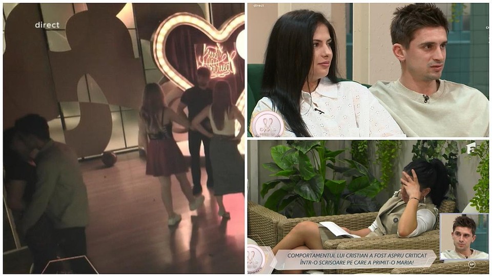 Maria a primit o scrisoare cu critici la adresa lui Cristian: „E gelos, narcisist și egoist”