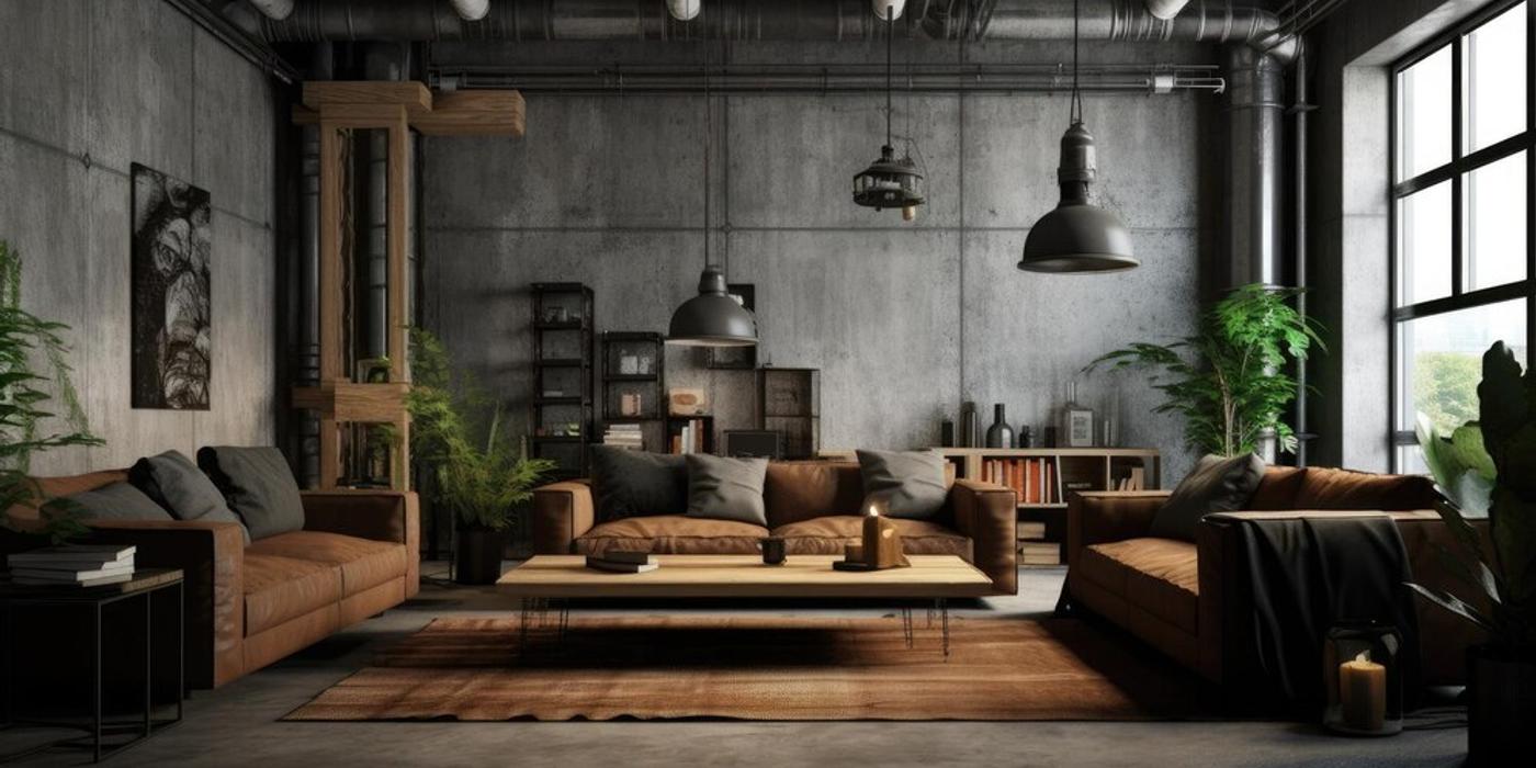 Stilul industrial în sufragerie. Care sunt tendințele