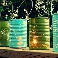 DIY: variante de iluminat pentru gradina