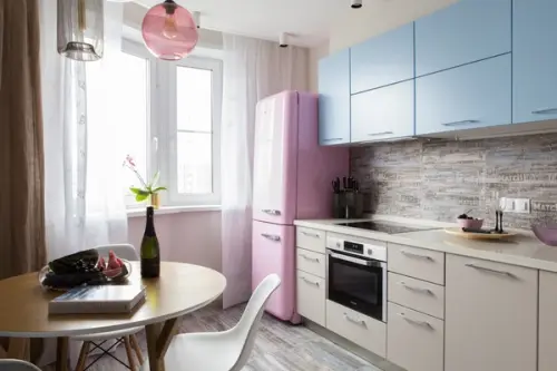 Amenajare in tonuri pastelate pentru un spatiu mic