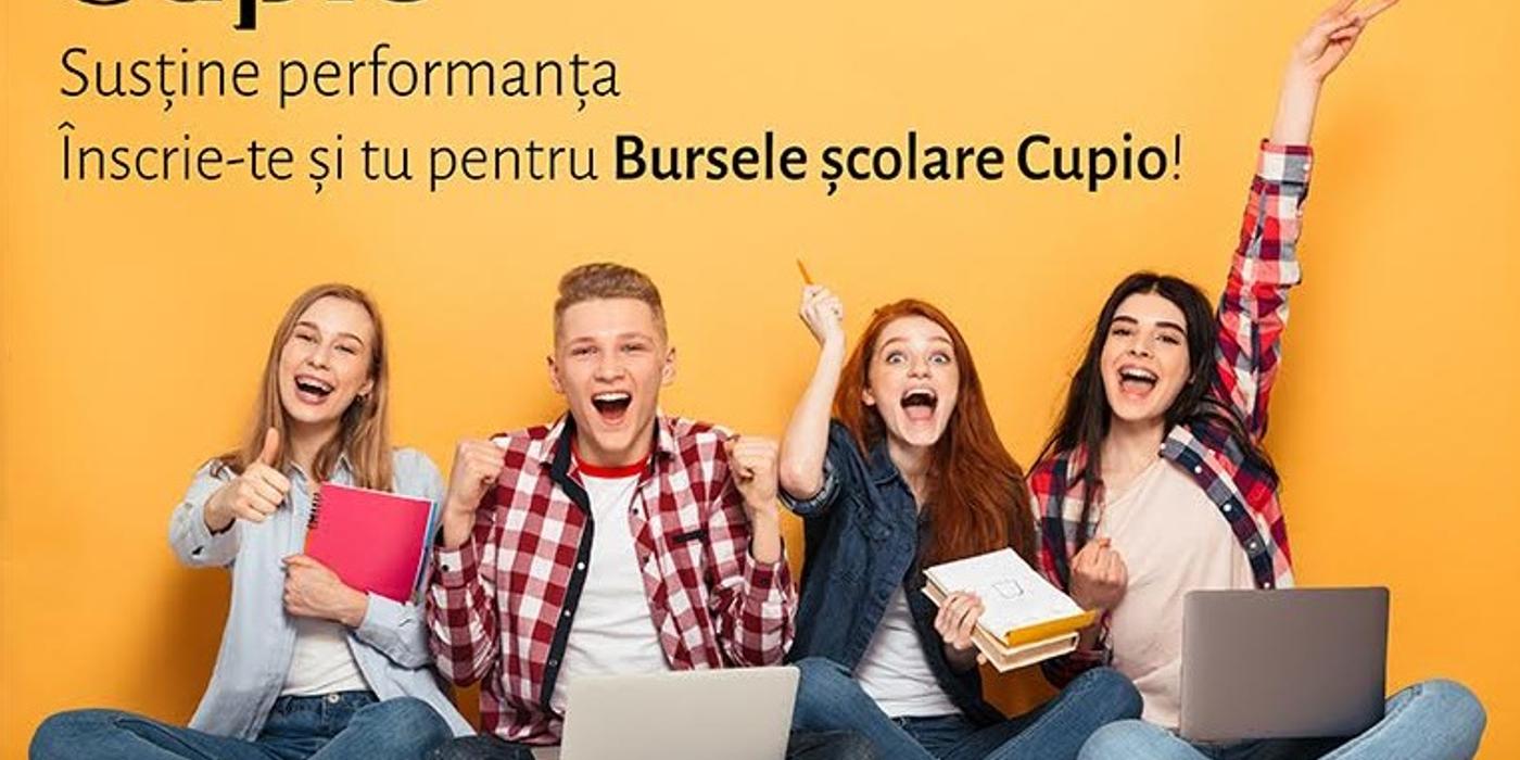 „Bursele Cupio” îi premiază pe liceenii cu rezultate școlare remarcabile
