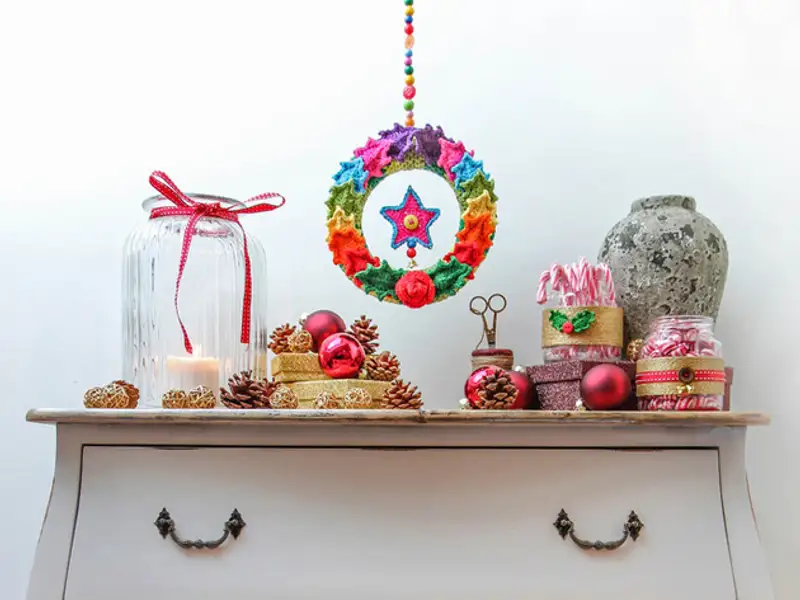 Modele de ornamente crosetate pentru Craciun