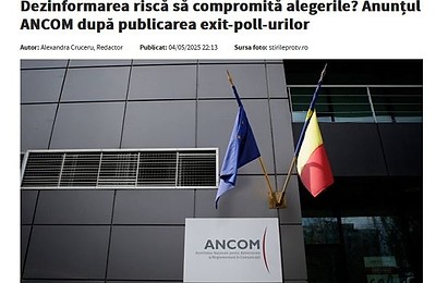 Mirel Palada: Vor anula din nou alegerile, pentru că nu vor accepta ca George Simion să iasă președinte / ANCOM a dat deja un comunicat în care acuză „interferențe”