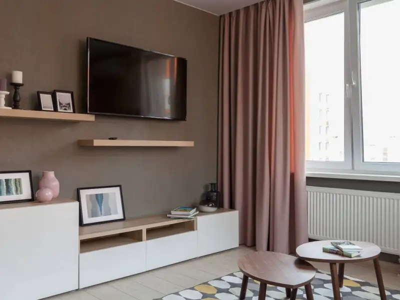 O amenajare pentru 3 camere axata pe simplitate si spatii functionale