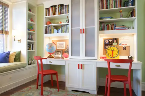 11 idei de birouri pentru copiii care merg la scoala