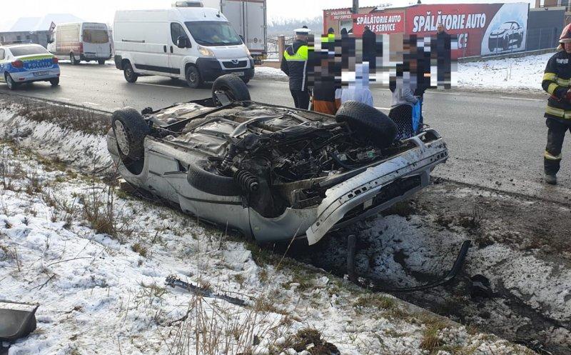 Accident rutier pe raza localității Cășeiu. Patru persoane au ajuns la spital