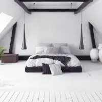 Mansarda ca dormitor: Un sanctuar de relaxare