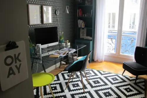 Amenajarea biroului de acasa in stil scandinav