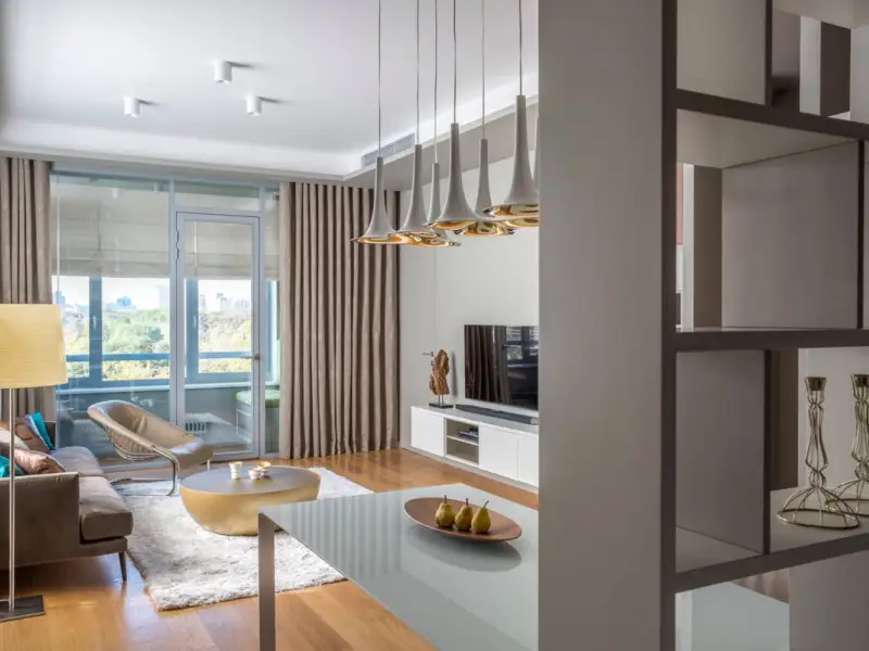 Proiect modern de reamenajare pentru un cuplu de tineri