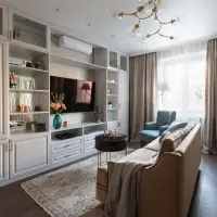 Apartament de patru camere amenajat modern pentru o familie cu 2 copii