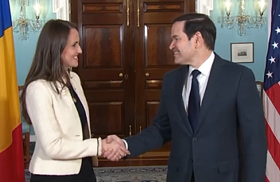 România își ia adio de la Programul Visa Waiver, din cauza anulării alegerilor: Subiectul nu a existat la bilaterala Oanei Țoiu cu Marco Rubio