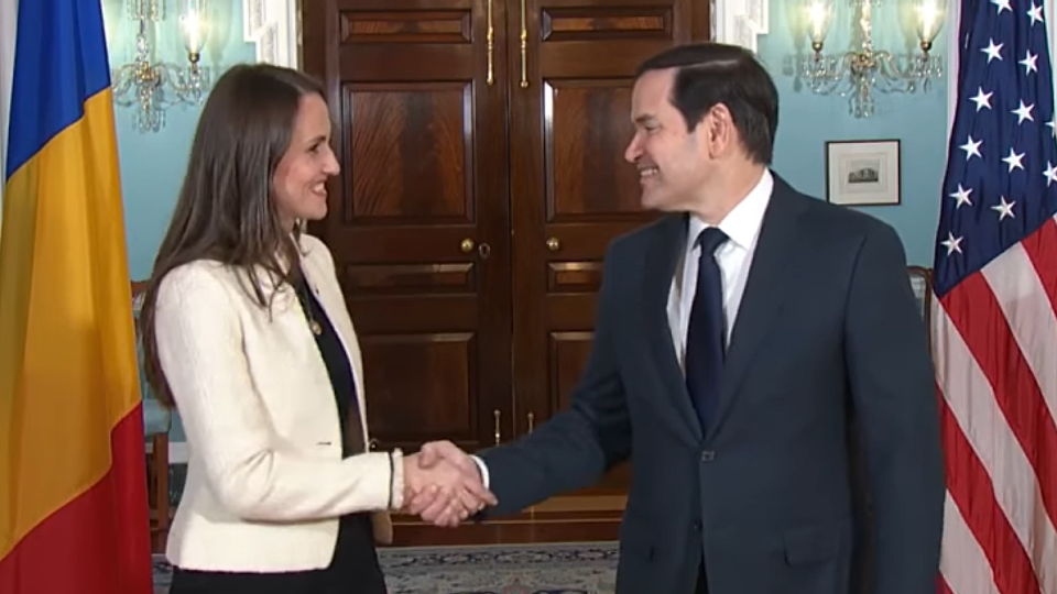 România își ia adio de la Programul Visa Waiver, din cauza anulării alegerilor: Subiectul nu a existat la bilaterala Oanei Țoiu cu Marco Rubio