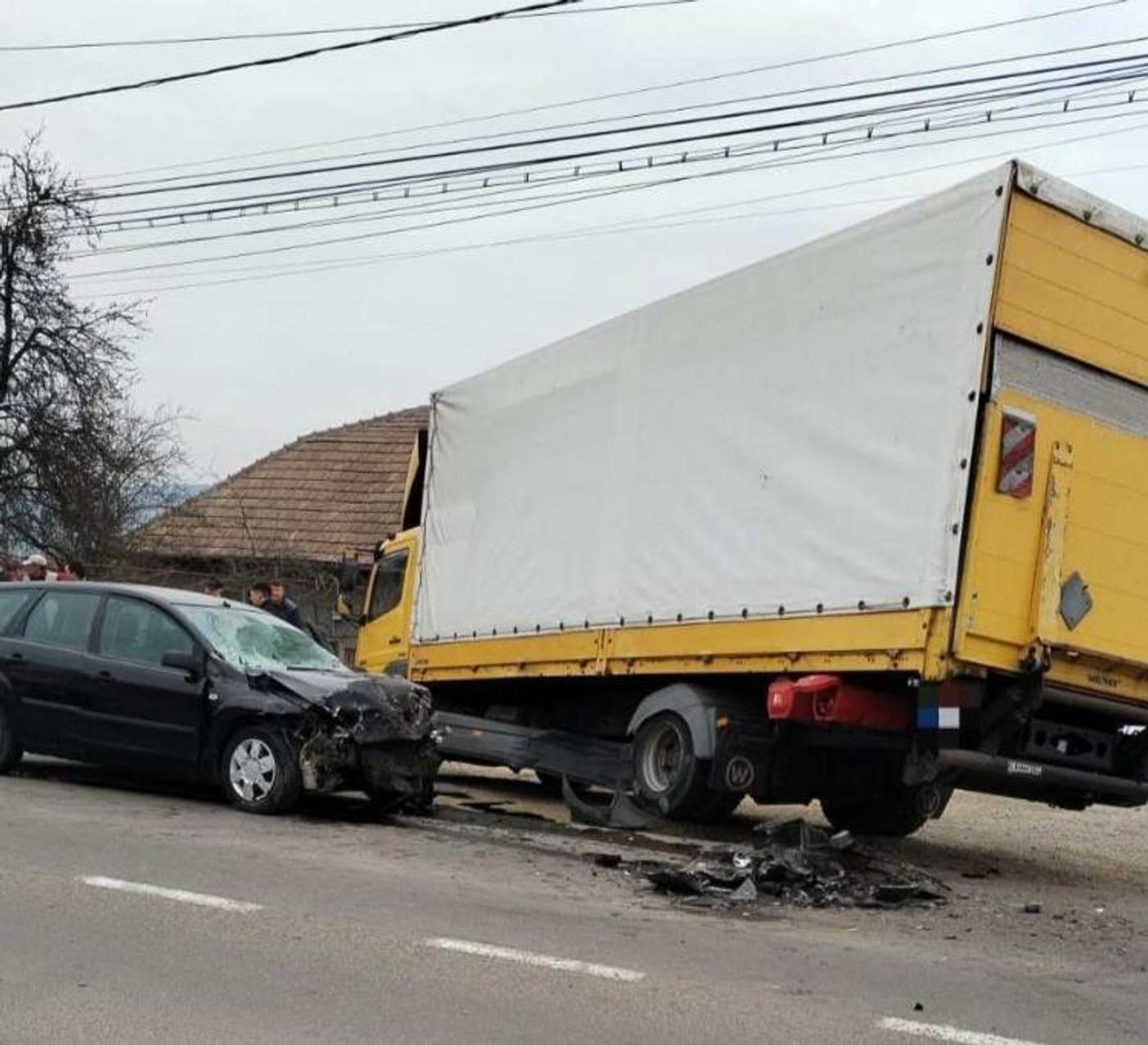 Accident rutier în această după-amiază pe raza localității Luna