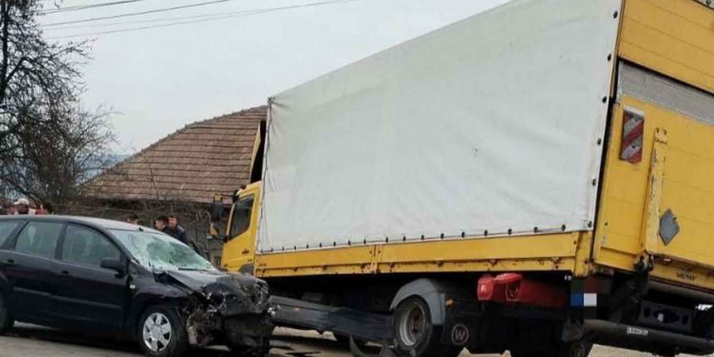 Accident rutier în această după-amiază pe raza localității Luna