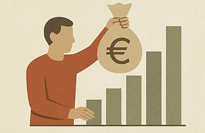 Salariul mediu lunar pentru anul 2025, estimat la 5.355 de lei
