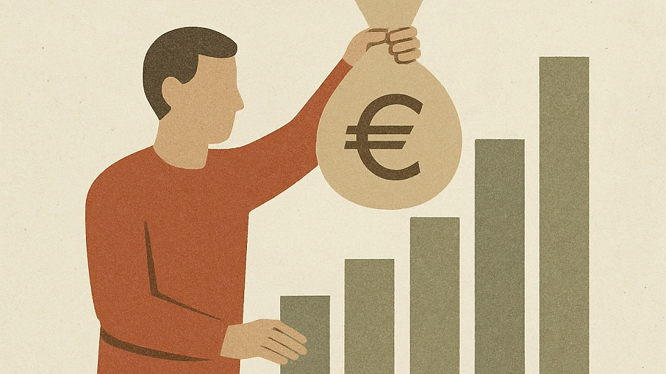 Salariul mediu lunar pentru anul 2025, estimat la 5.355 de lei