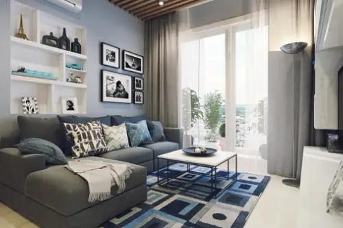Apartament open space de 66 mp amenajat cu personalitate