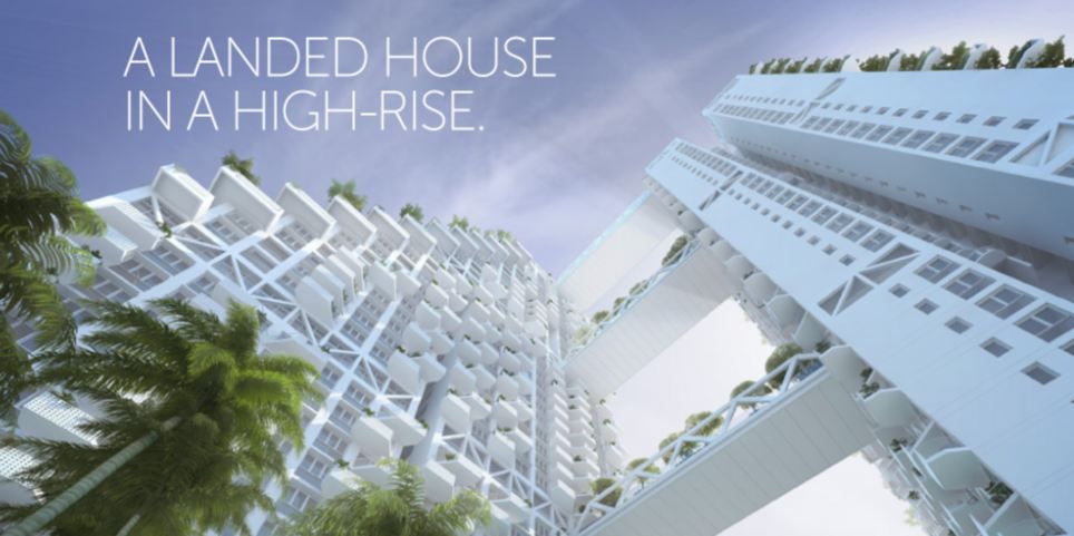 Turnurile gemene uimitoare, legate printr-un pod prin care poti inota